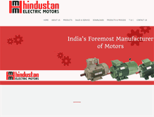 Tablet Screenshot of hindmotors.com